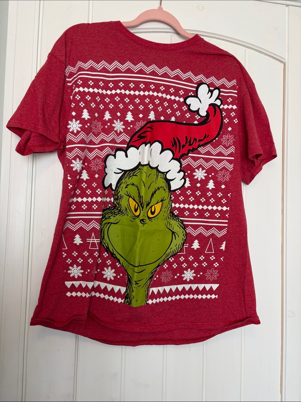 Delta Red Holiday Grinch Graphic Tee